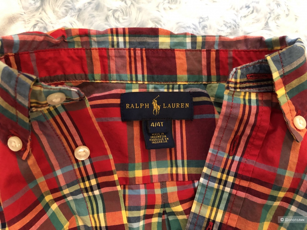 Ralph Lauren рубашка, 4-5 лет