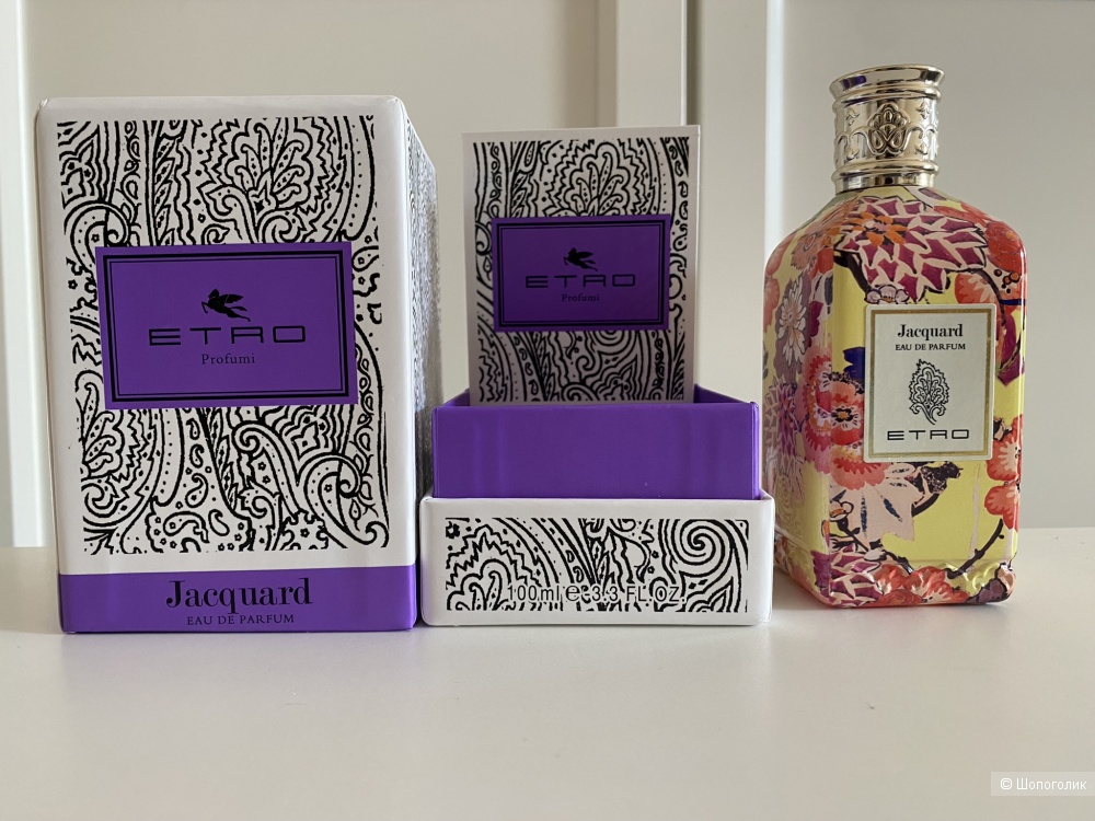 Etro Jacquard, нишевый парфюм, селектив