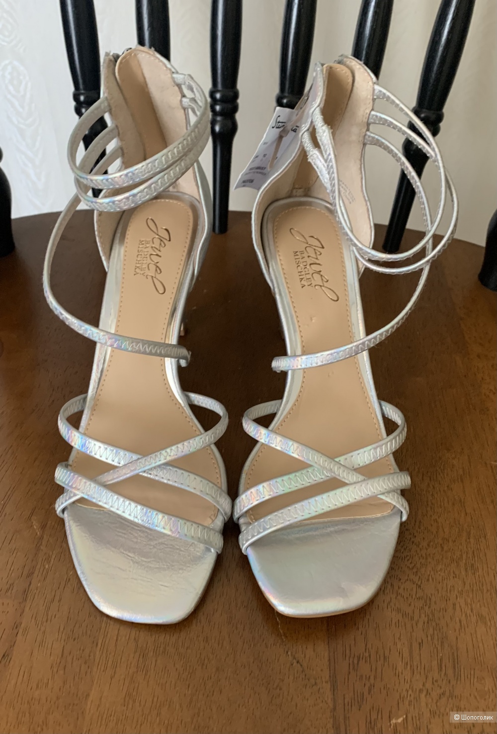 Босоножки Badgley Mischka Размер 6,5 ( наш 37)