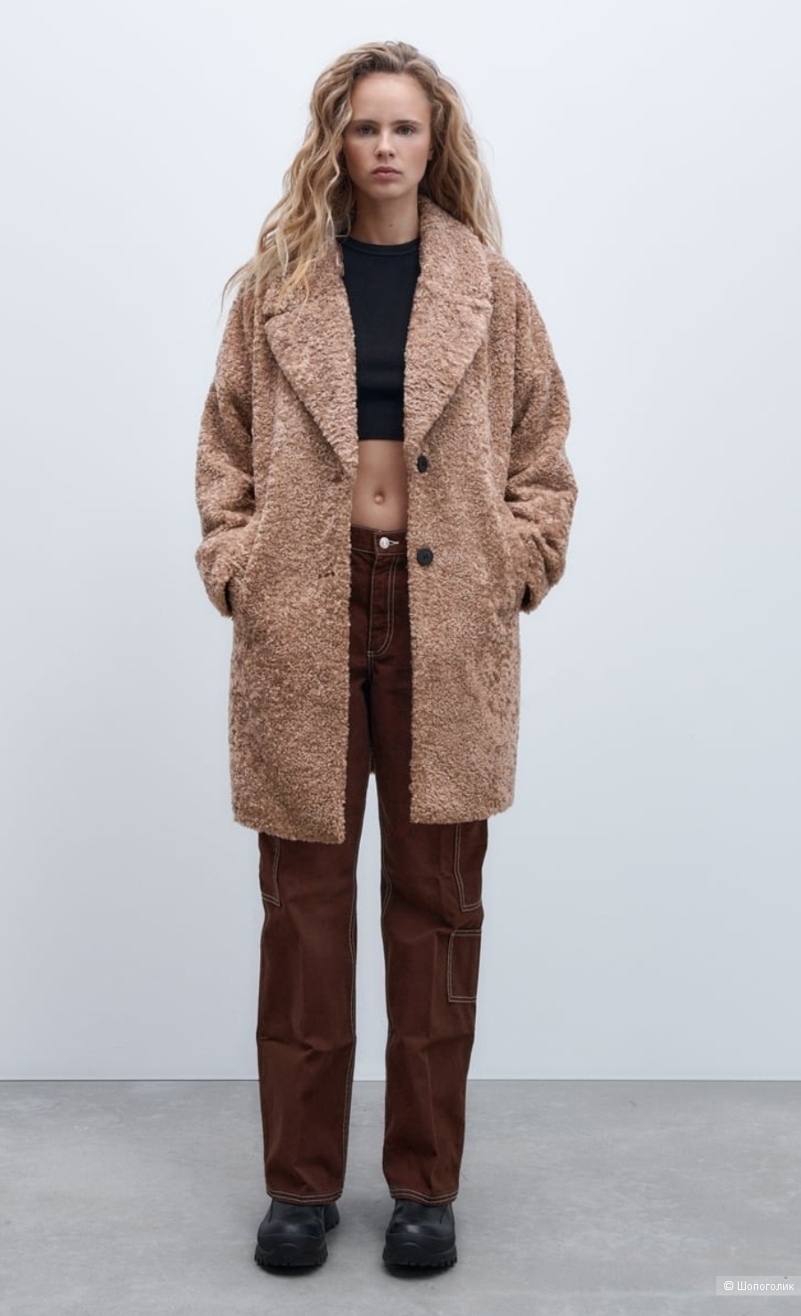 Шуба Тедди Zara m