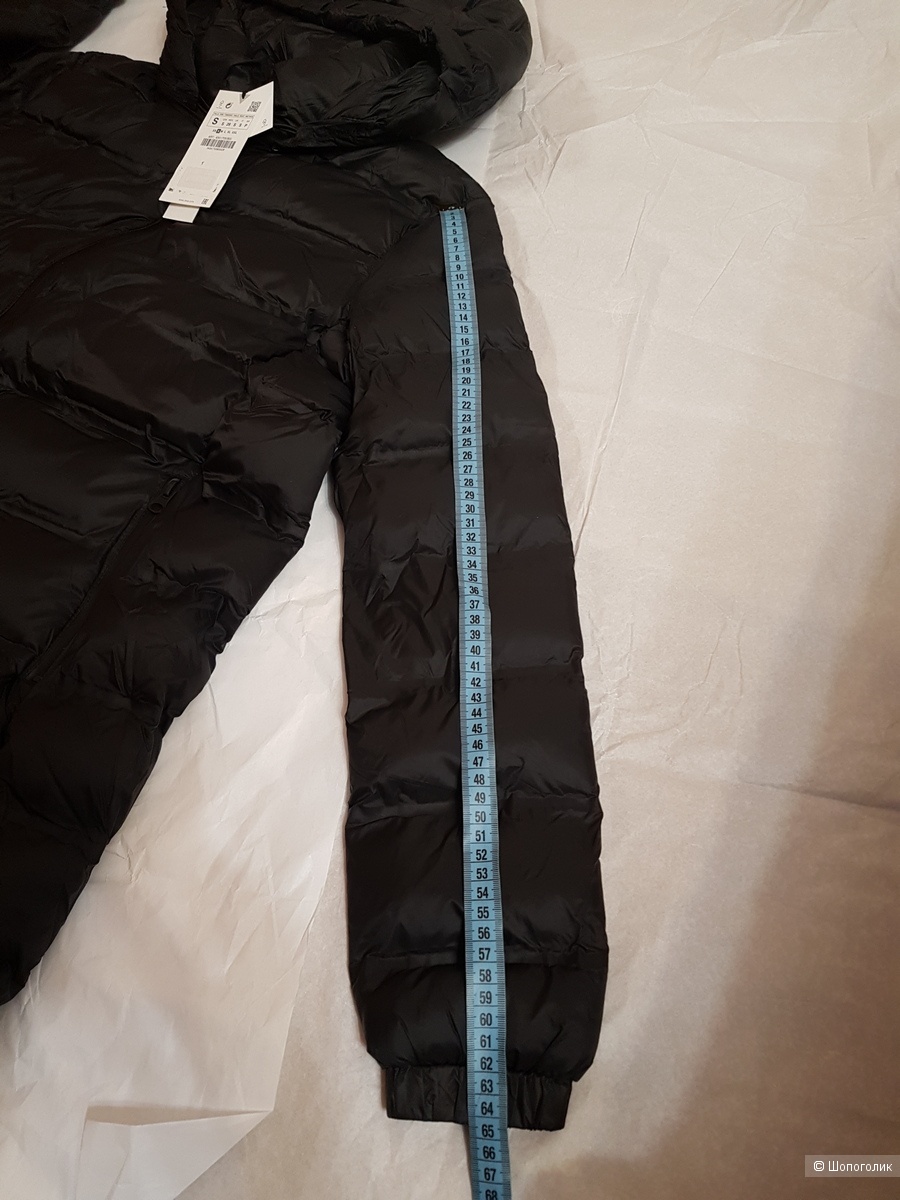 Непромокаемое пальто с воротником-стойкой Zara S на 42-44
