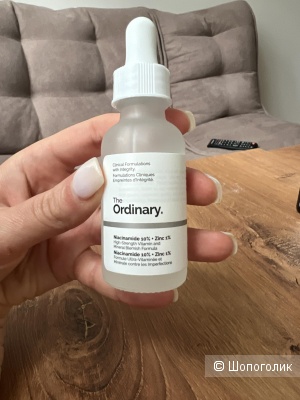 Сыворотка для проблемной кожи с 10% ниацинамида и цинком The Ordinary Niacinamide 10% + Zinc 1%