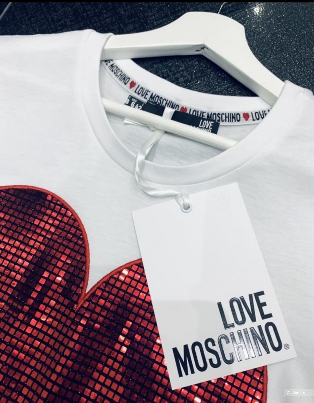 Love Moschino футболка Италия, 42 размер