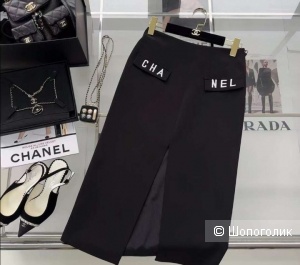Юбка классика + блузка Chanel 44
