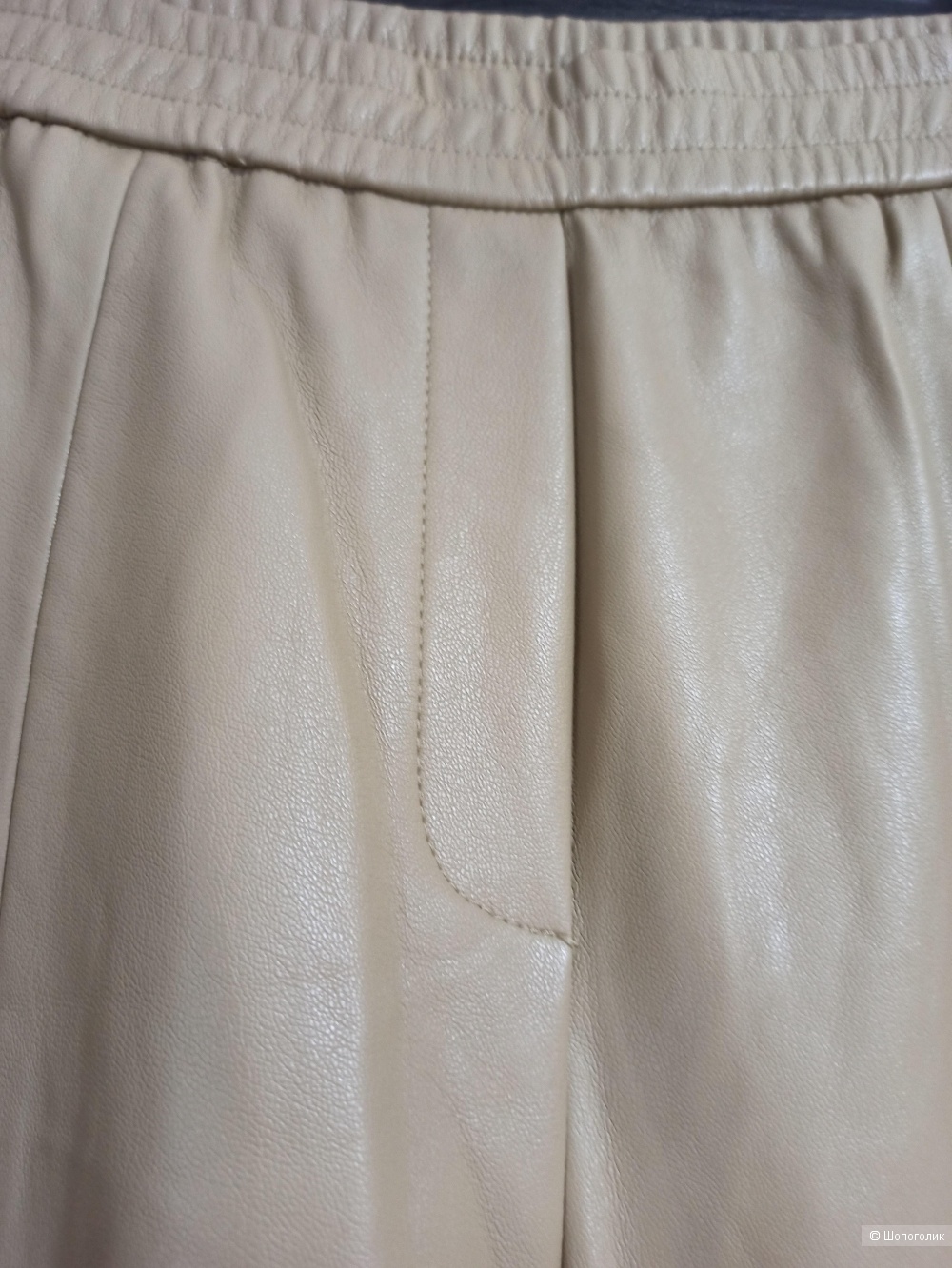 Брюки из экокожи Mango, размер L