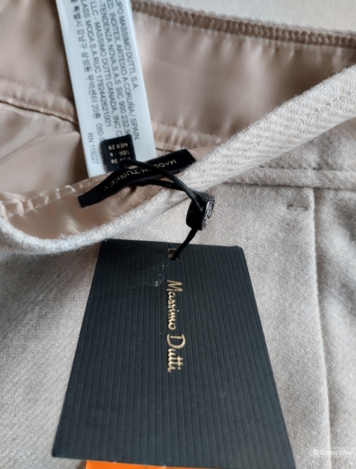 Шерстяные брюки Massimo Dutti, размер 44/46/48