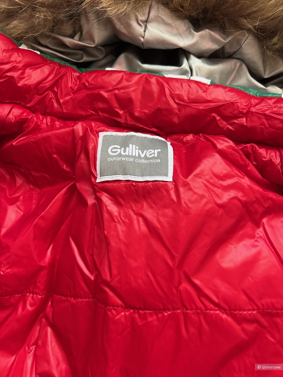 Куртка зимняя Gulliver, размер 104