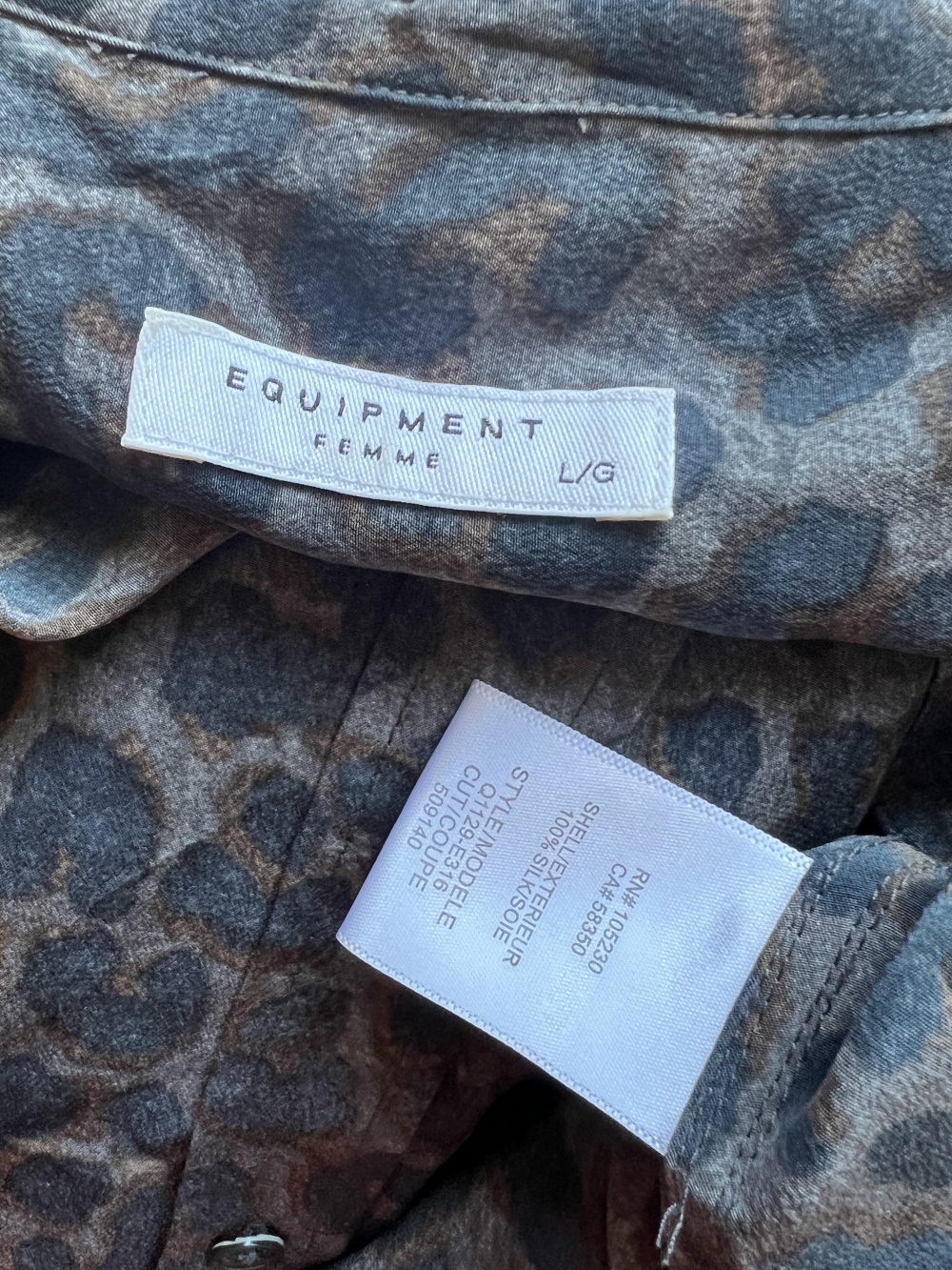 Блуза Equipment размер 46-48