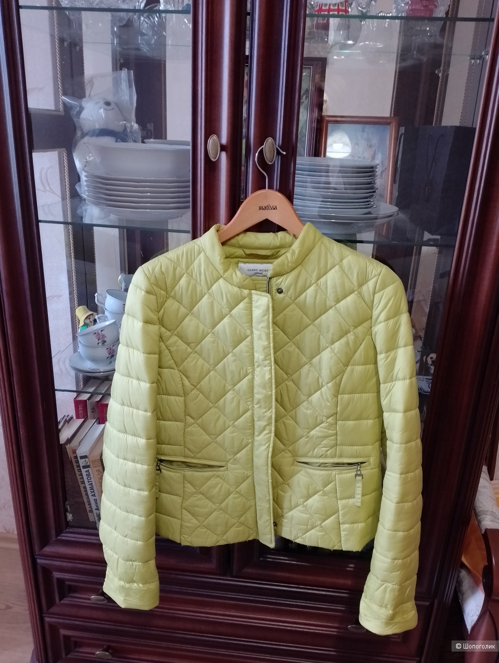 Куртка женская, демисезонная, 44р, цвет олива