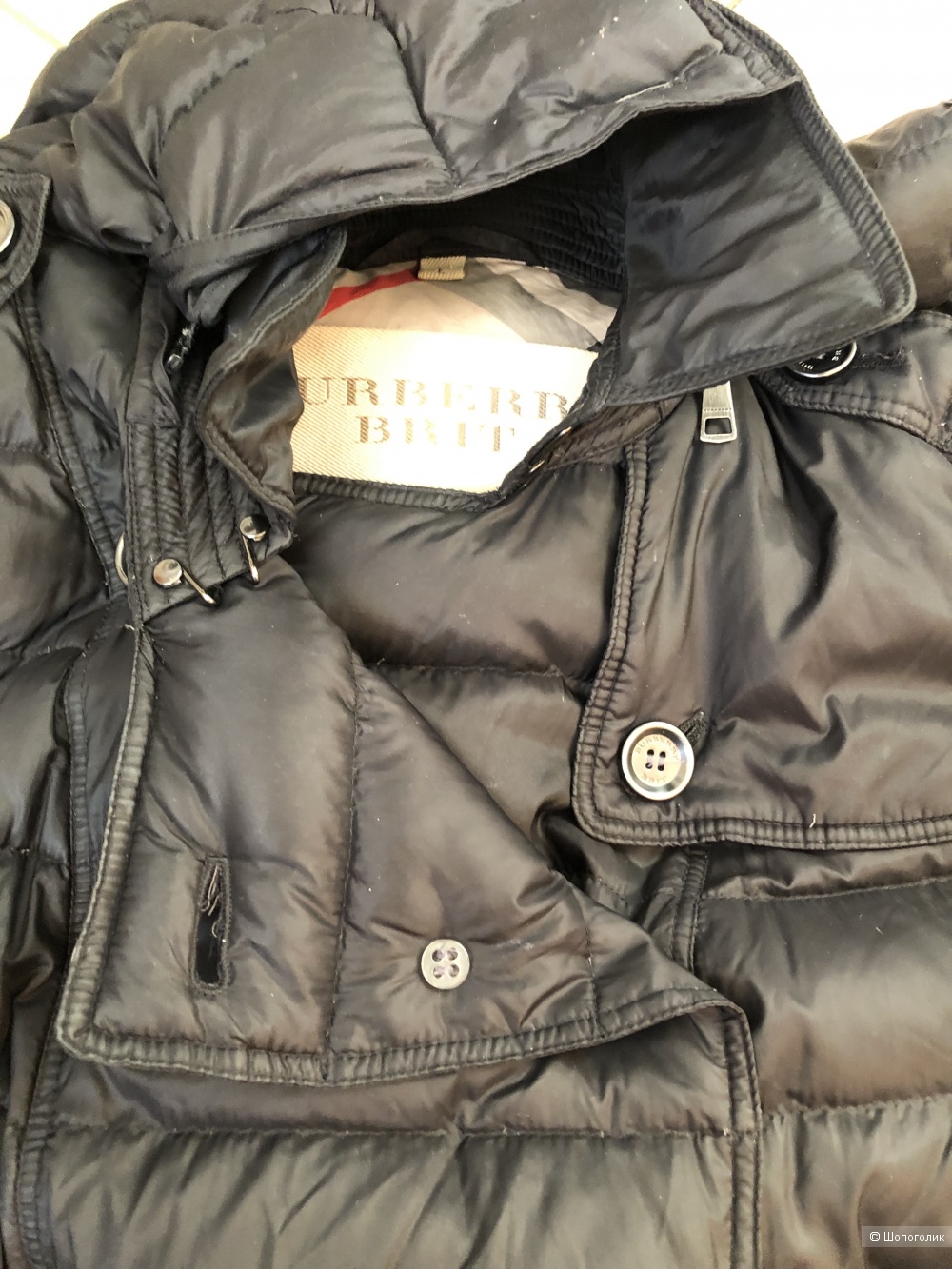 Легкий пуховик Burberry Brit, размер L