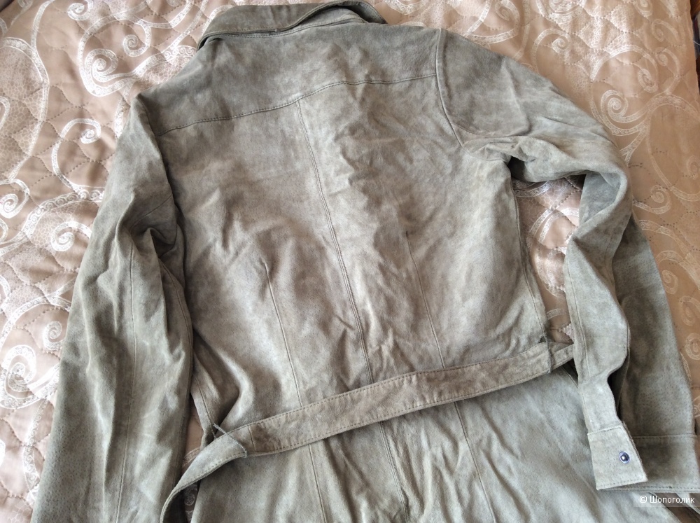 Рубашка из натуральной замши Asos, 6UK, 42RU