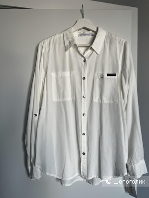 Рубашка белая Calvin Klein