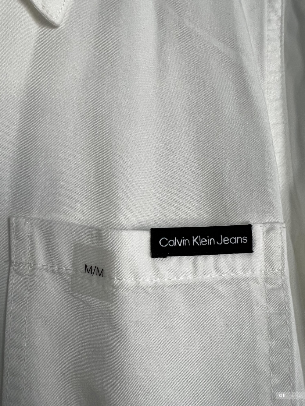 Рубашка белая Calvin Klein