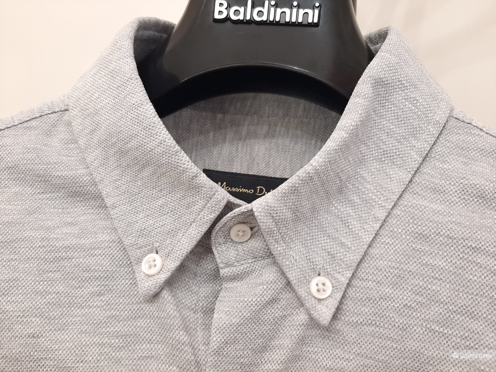 Мужская трикотажная рубашка Massimo Dutti, XXL
