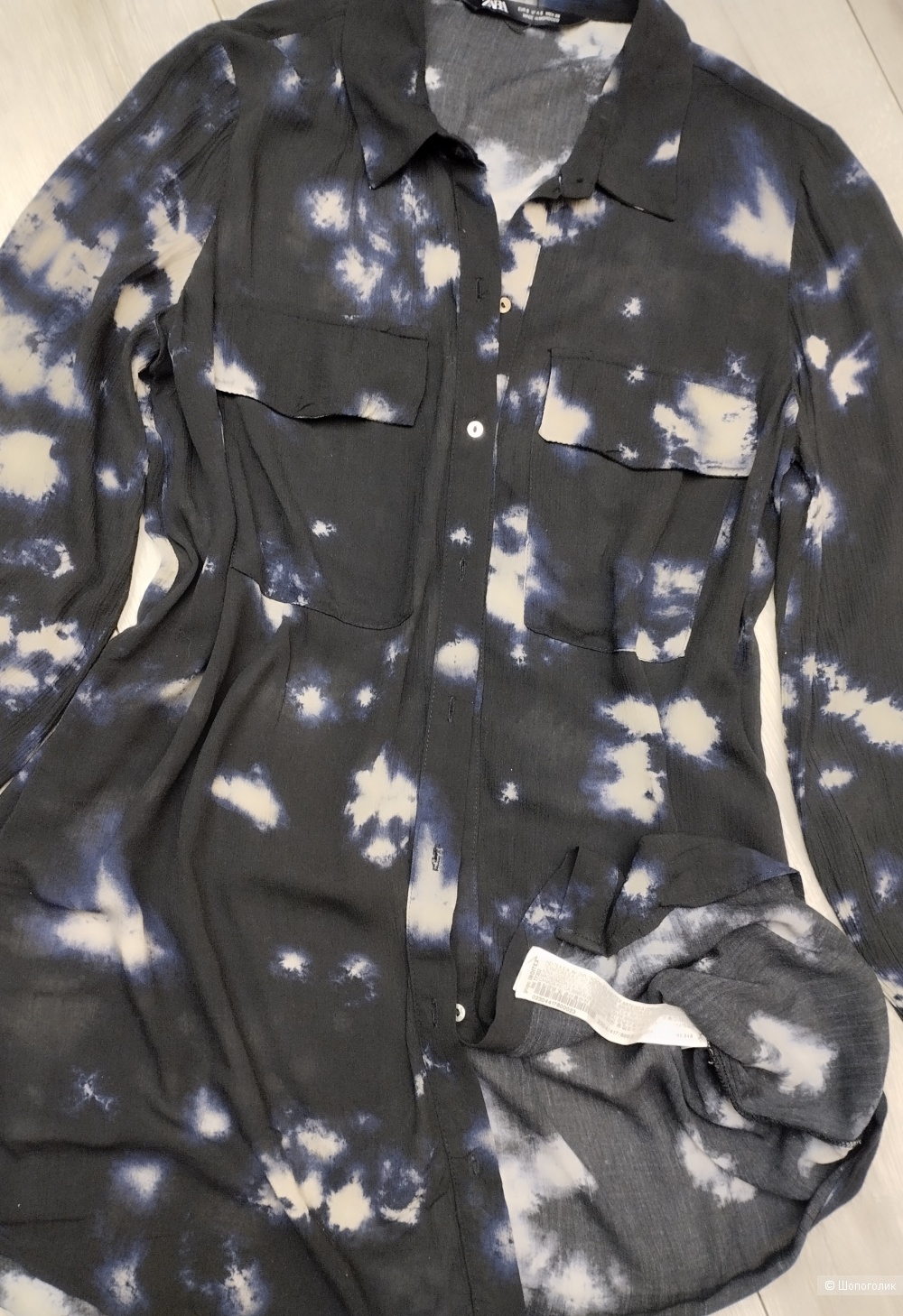 Рубашка ZARA, размер 44