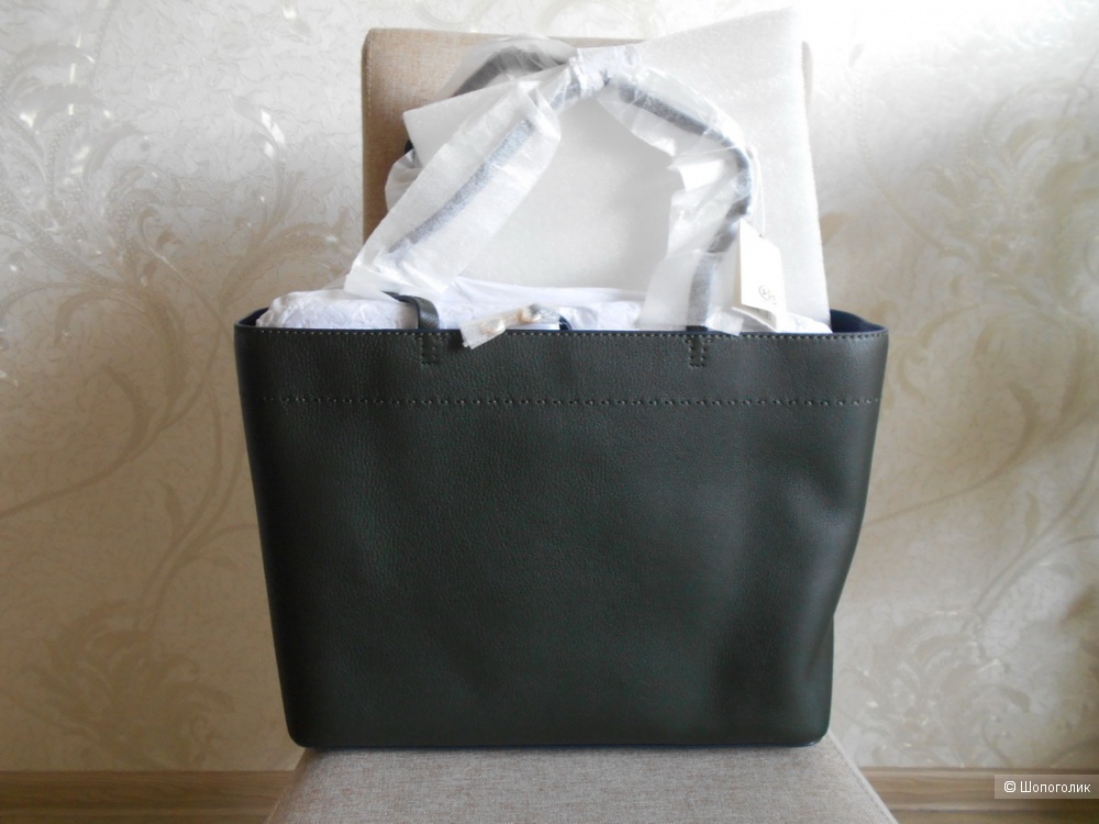 Сумка Tory Burch, цвет Boxwood/Tory Navy