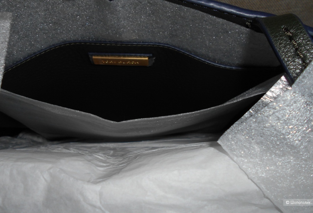 Сумка Tory Burch, цвет Boxwood/Tory Navy