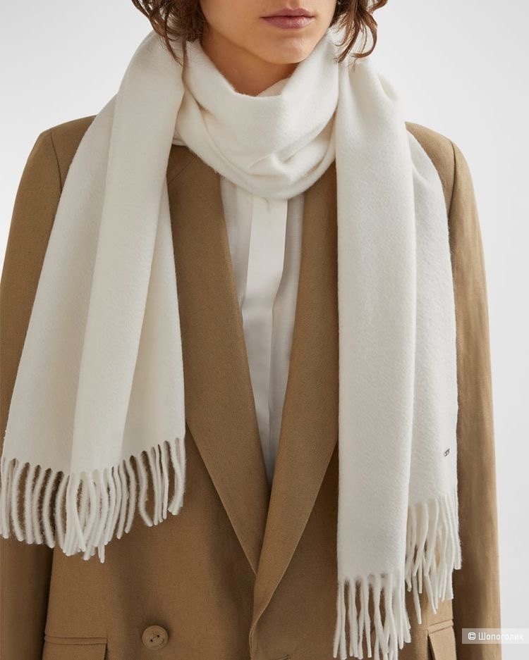 Шарф палантин в стиле Loro Piana, one size
