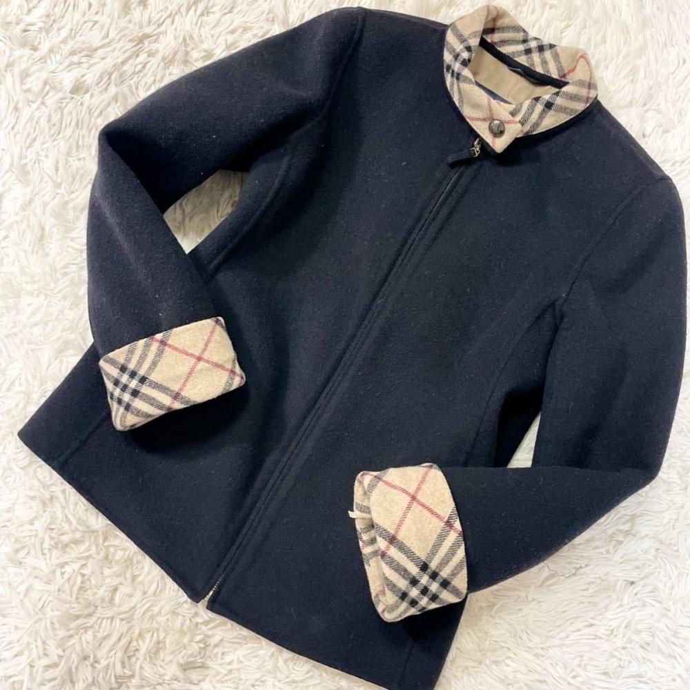 Шерстяное короткое пальто Burberry