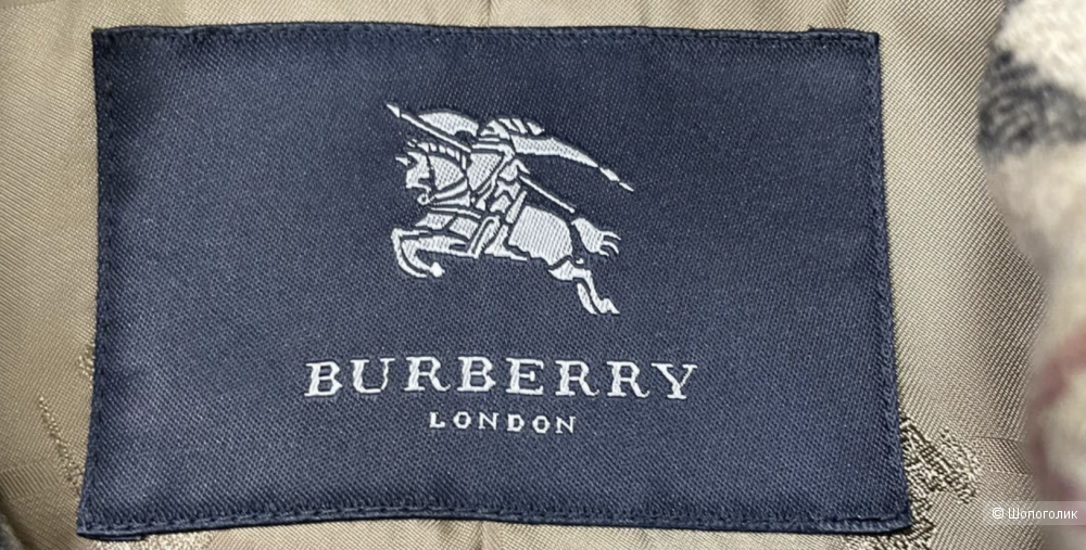 Шерстяное короткое пальто Burberry