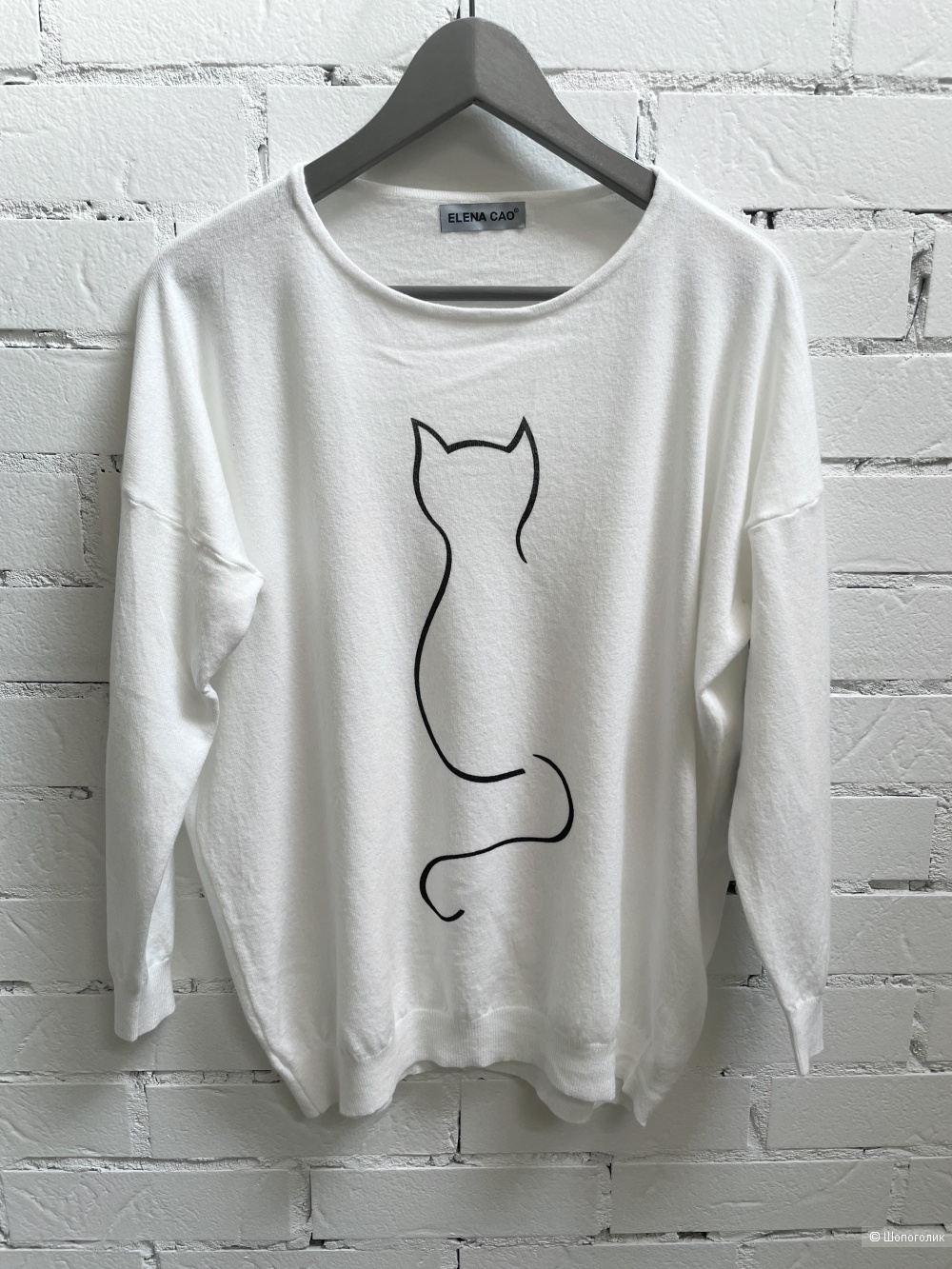Сет костюм кашемировый milk Cats RB EC, 42-54
