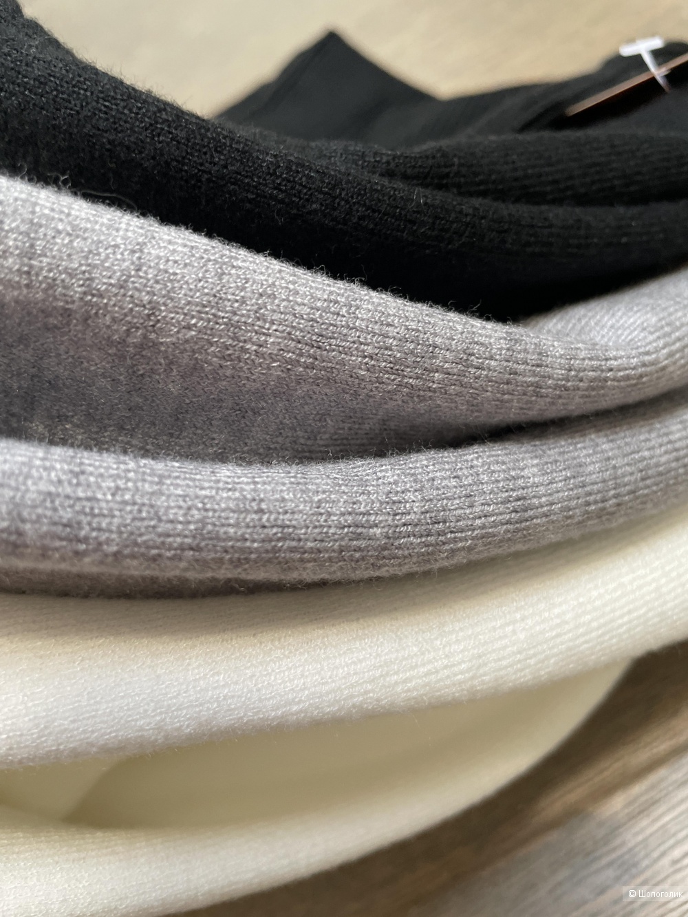 Сет водолазка джемпер и шарф палантин кашемир Cashmere