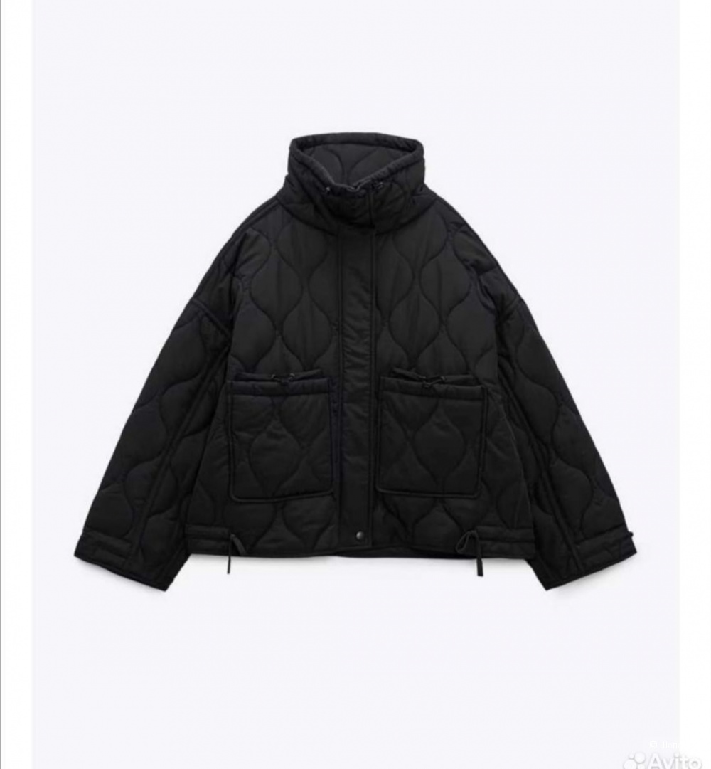 Куртка стеганка Zara, размер 46-48