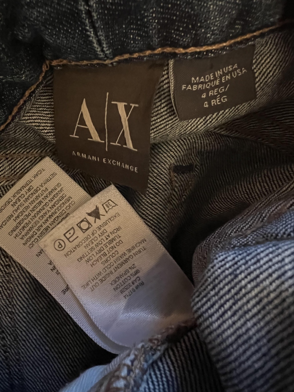 Джинсы Armani Exchange размер 44-46