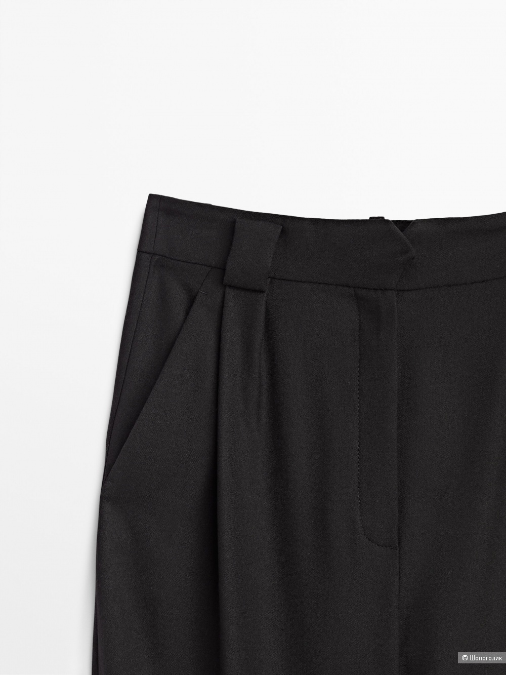 Шерстяные брюки Massimo Dutti/44