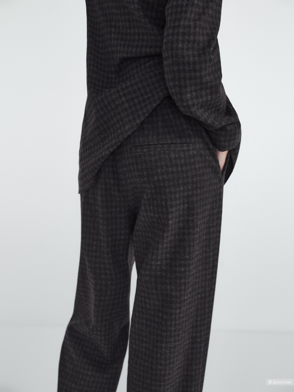 Шерстяные брюки Massimo Dutti/50