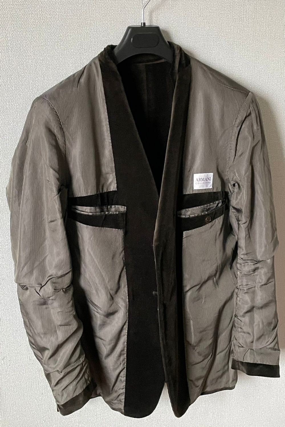 Пиджак мужской бархатный ARMANI COLLEZIONI - 48R