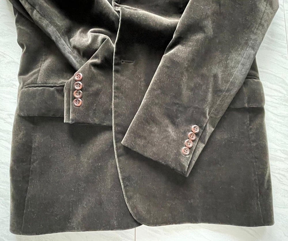 Пиджак мужской бархатный ARMANI COLLEZIONI - 48R