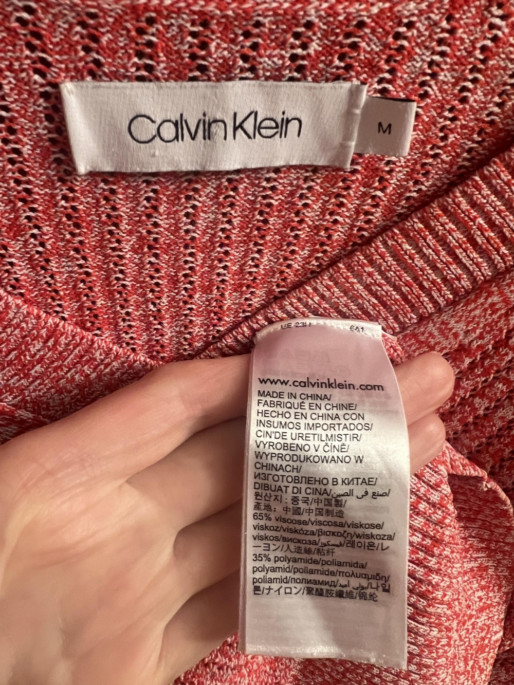 Свитер Calvin Klein размер 46-48