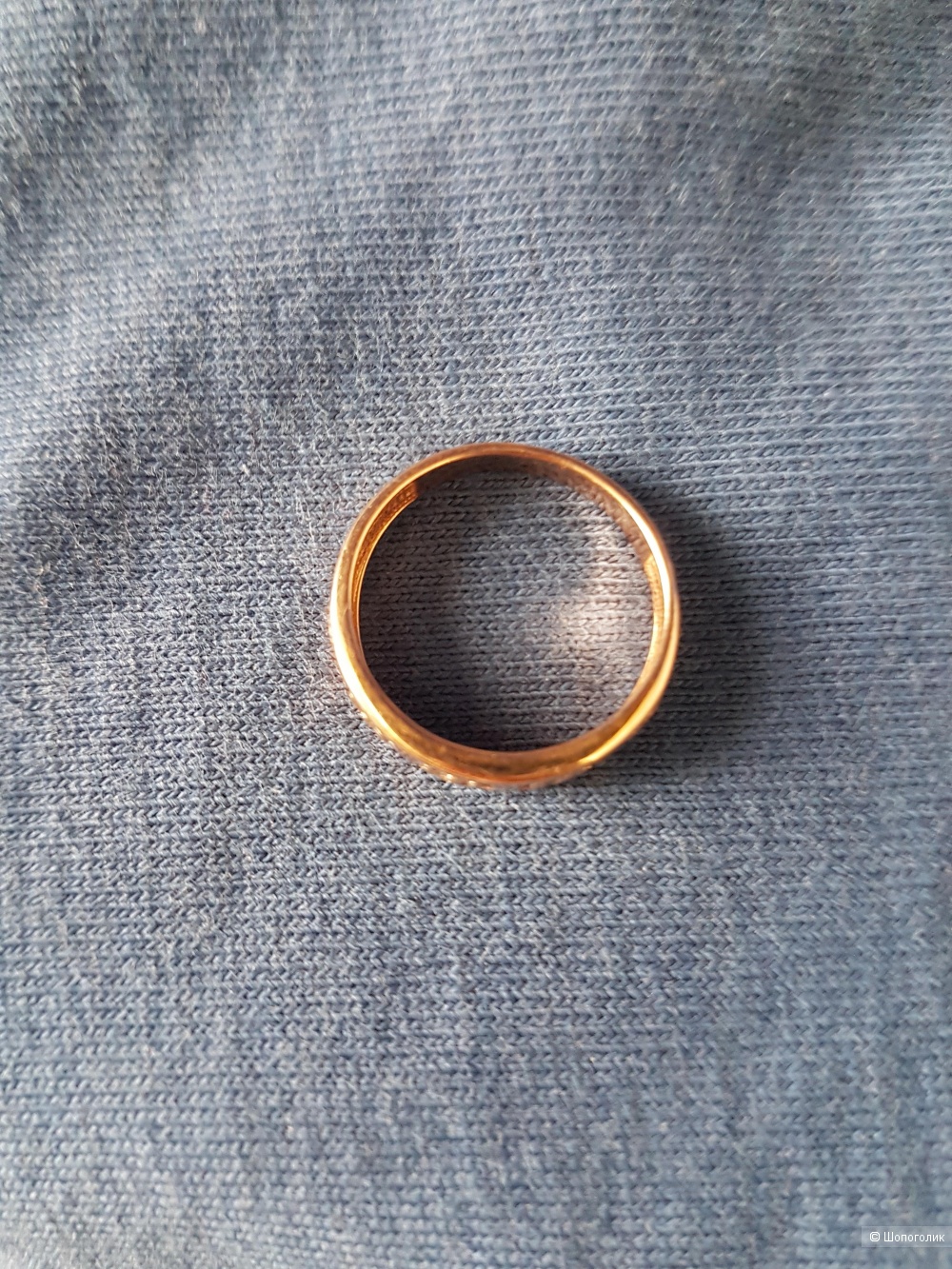 Кольцо золото 585, 17 размер