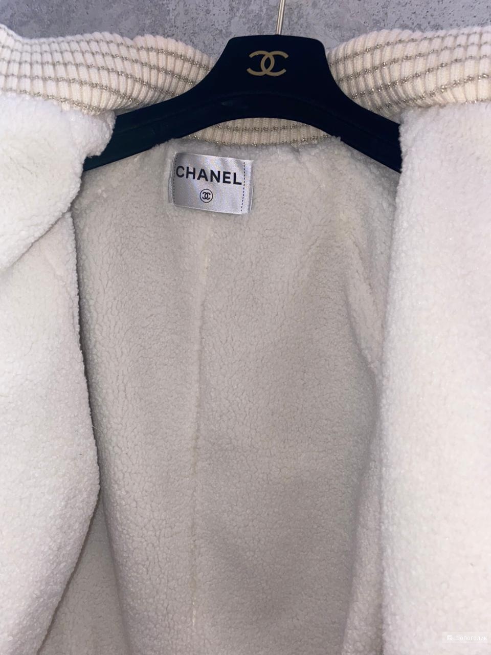 Дубленка бомбер Chanel 44