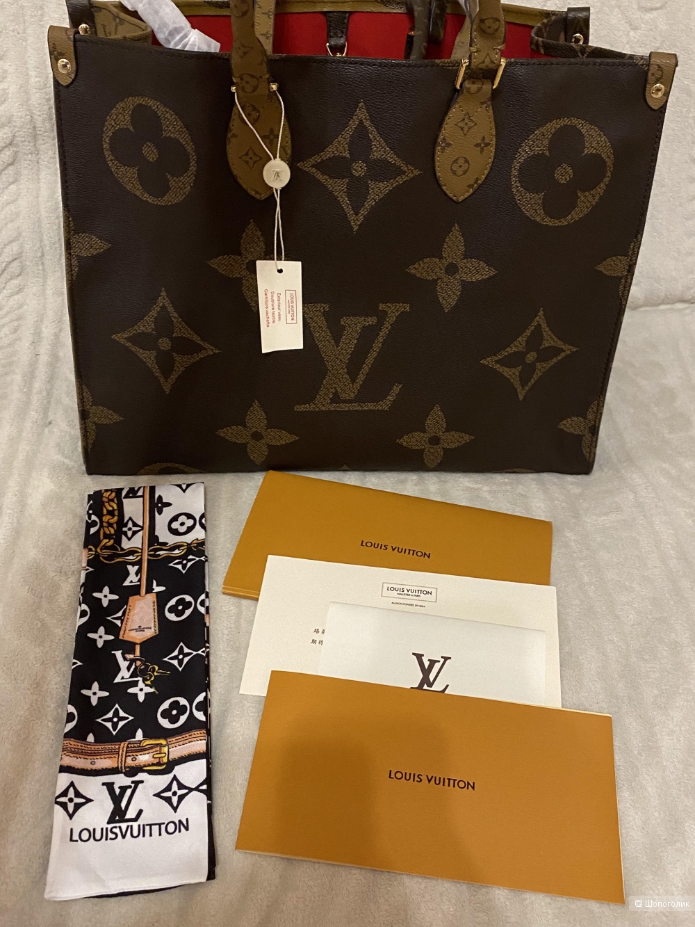 Сумка  шоппер Louis Vuitton Onthego 41/34/19