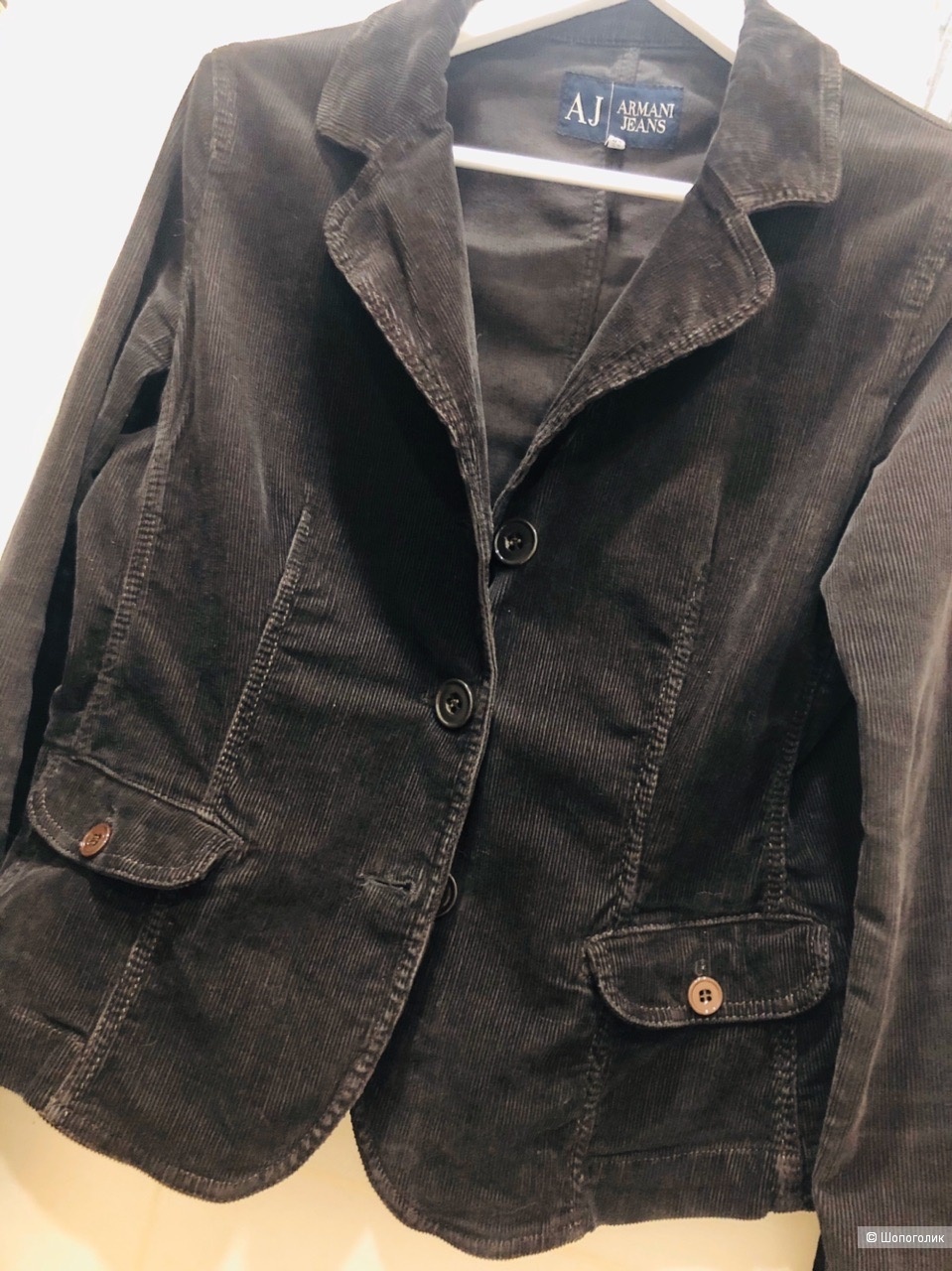 Пиджак вельветовый Armani Jeans 48 р-р
