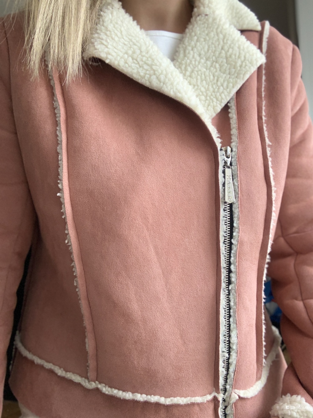 Дубленка-косуха fashion размер L