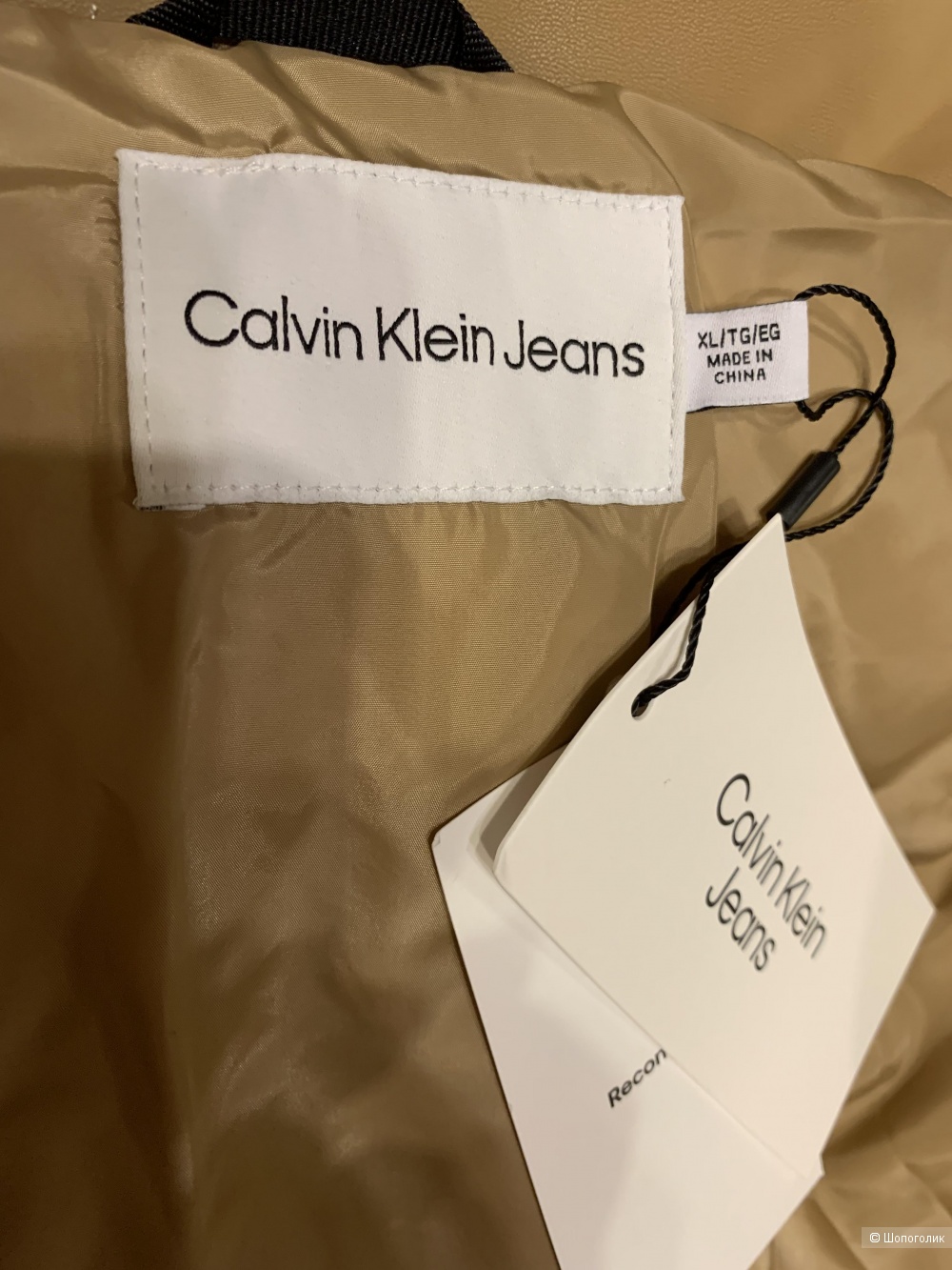 Calvin Klein пуховик XXL