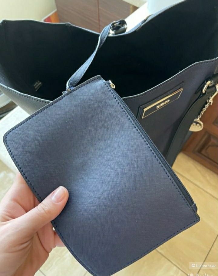 Шопер, DKNY, кожа, оригинал