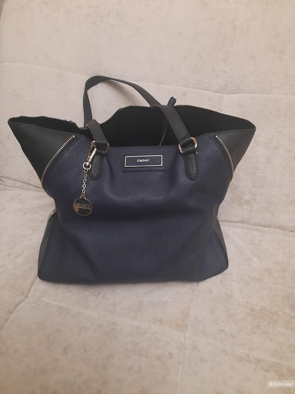 Шопер, DKNY, кожа, оригинал