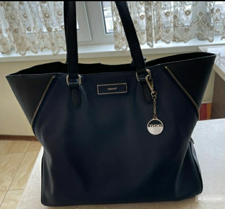 Шопер, DKNY, кожа, оригинал