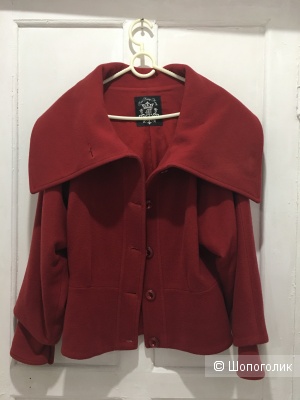 Куртка демисезонная женская шерсть, кашемир, Италия, 46 р-р