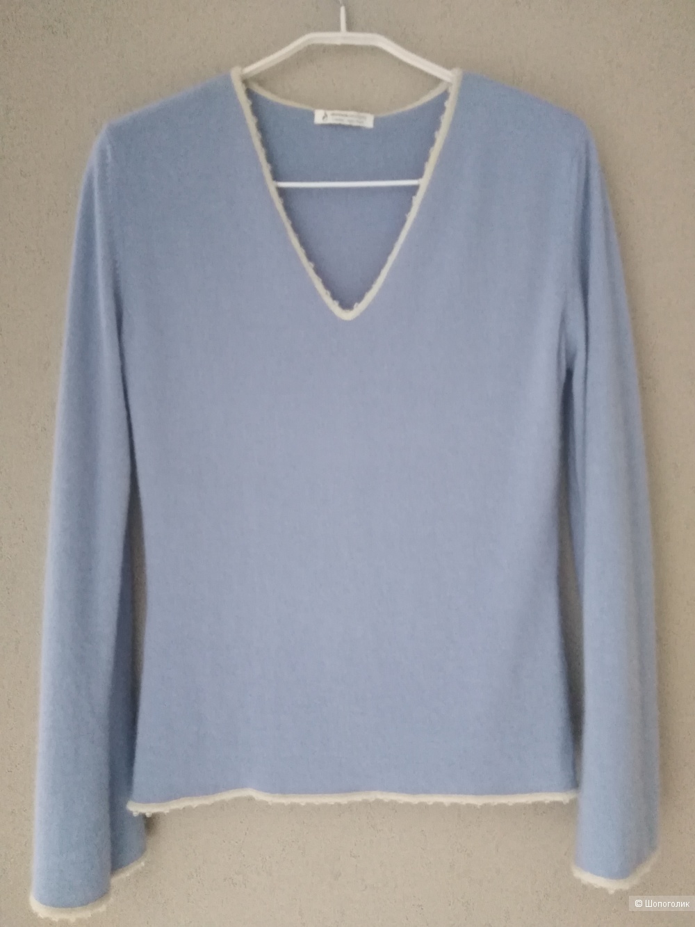 Кашемировый пуловер бренда Denockdesigns, размер М