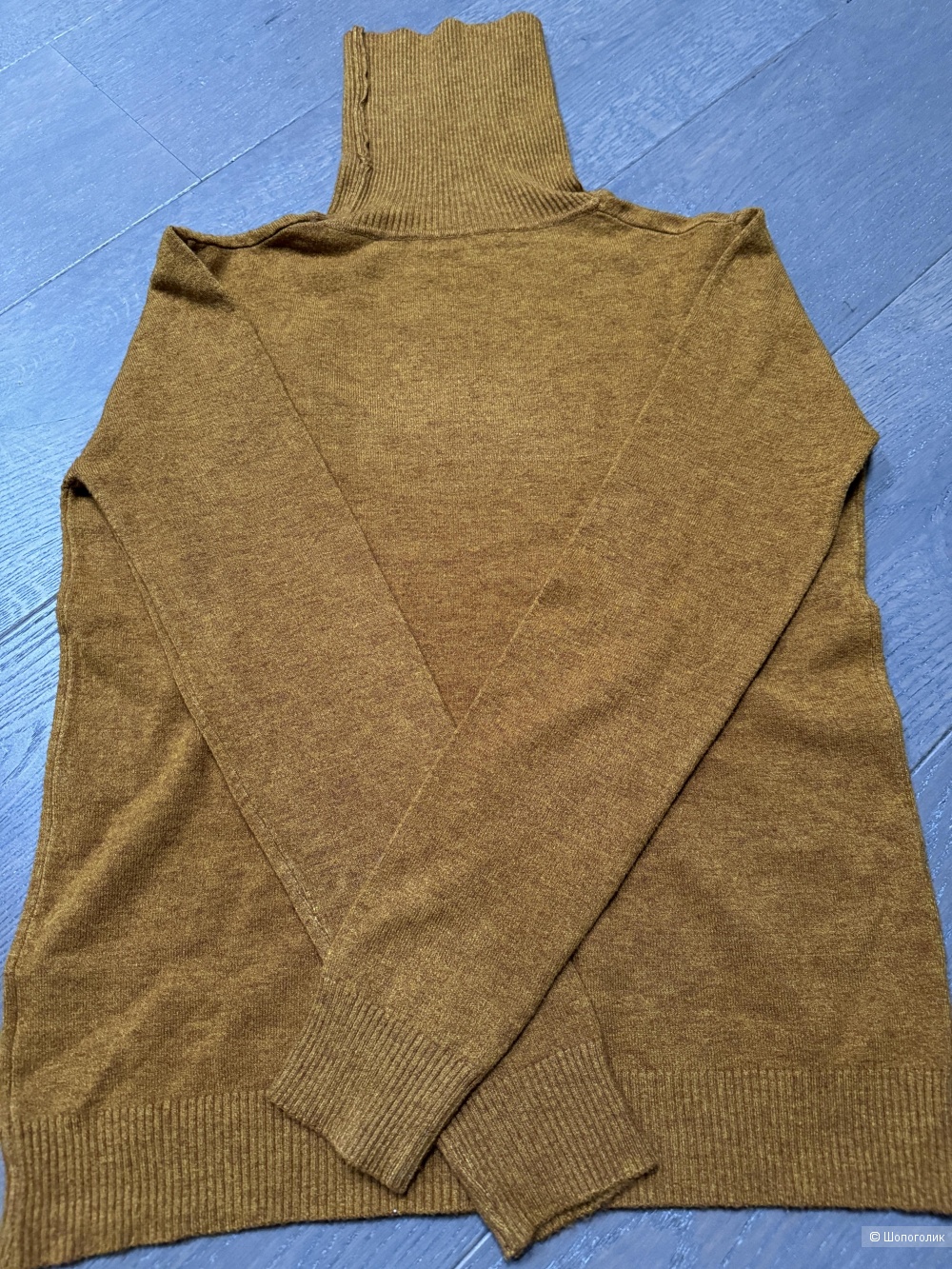 Джемпер кашемировый mustard, 42-48
