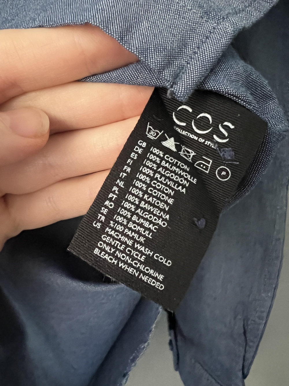 Рубашка COS (EUR 36, RUS 40-42)