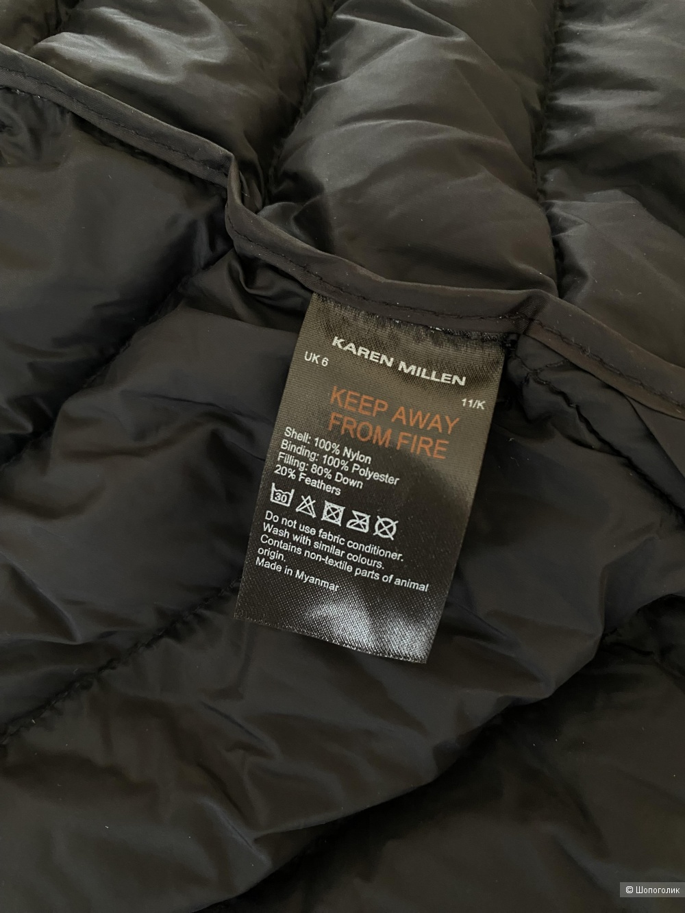 Пуховик Karen Millen размер xs-s