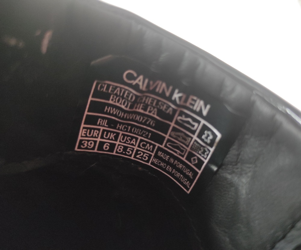 Ботинки Calvin Klein, 39 размер