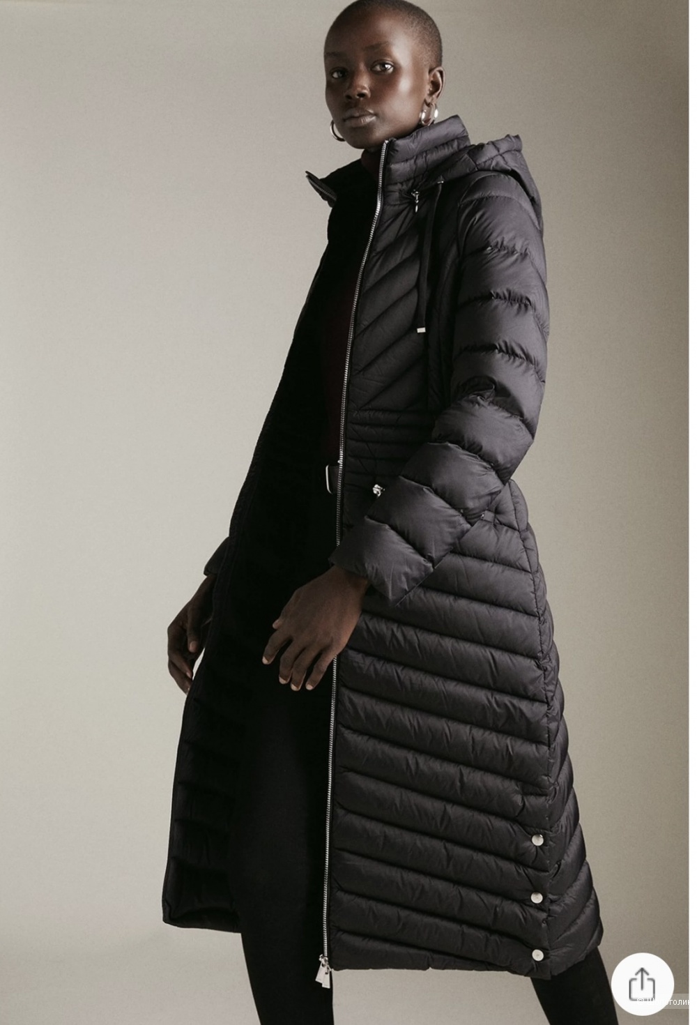 Пуховик Karen Millen размер xs-s