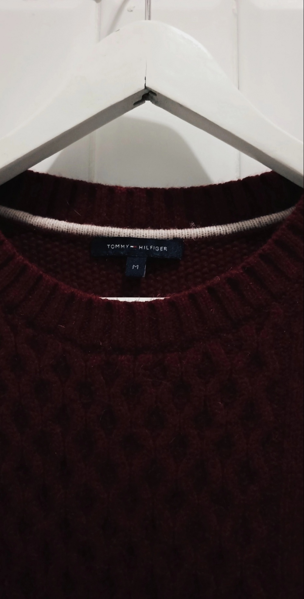 Шерстяной джемпер Tommy Hilfiger размер М